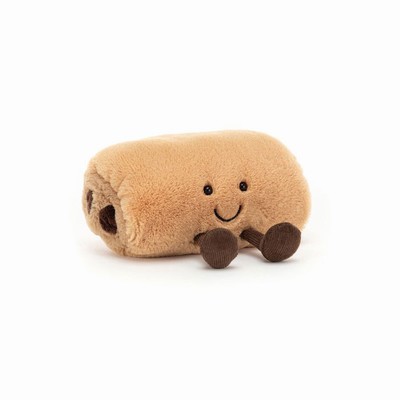 Jellycat Pain Au Chocolat New Zealand | FDBHL4320